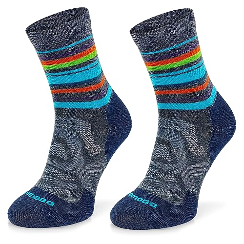 SKIETY Comodo Wandersocken Merino – Merino Socken Damen – Merino Wandersocken – Socken Merinowolle Herren – Wandersocken Sommer – Wandersocken Damen & Herren Merino von SKIETY