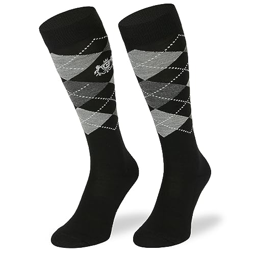 SKIETY Reitsocken aus Wolle – Kniestrümpfe Herren & Damen & Kinder – Damen-kniestrümpfe – Reitsocken Damen & Kinder – Reitsachen Mädchen von SKIETY