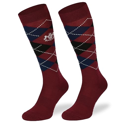 SKIETY Reitsocken aus Wolle – Kniestrümpfe Herren & Damen & Kinder – Damen-kniestrümpfe – Reitsocken Damen & Kinder – Reitsachen Mädchen von SKIETY