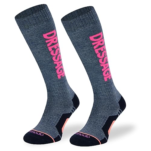 SKIETY Reitsocken aus Wolle – Kniestrümpfe Herren & Damen & Kinder – Damen-kniestrümpfe – Reitsocken Damen & Kinder – Reitsachen Mädchen von SKIETY