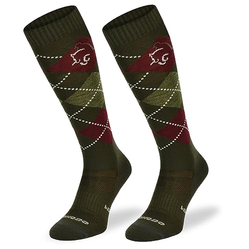 SKIETY Reitsocken aus Wolle – Kniestrümpfe Herren & Damen & Kinder – Damen-kniestrümpfe – Reitsocken Damen & Kinder – Reitsachen Mädchen von SKIETY