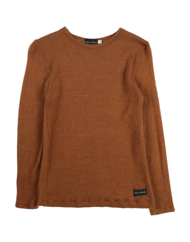 SKILL_OFFICINE Pullover Kinder Braun von SKILL_OFFICINE