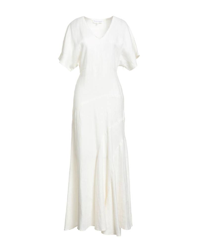 SKILLS & GENES Maxi-kleid Damen Elfenbein von SKILLS & GENES