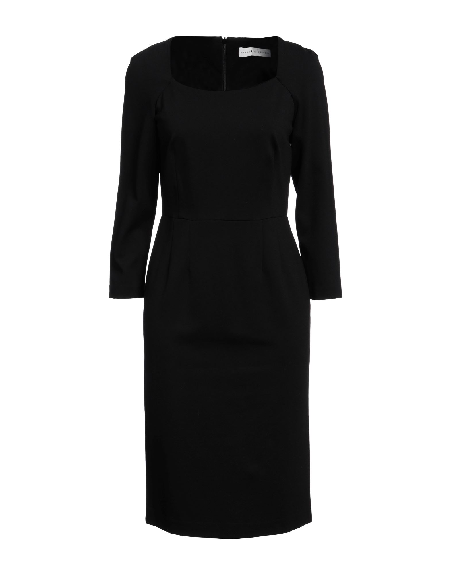 SKILLS & GENES Midi-kleid Damen Schwarz von SKILLS & GENES