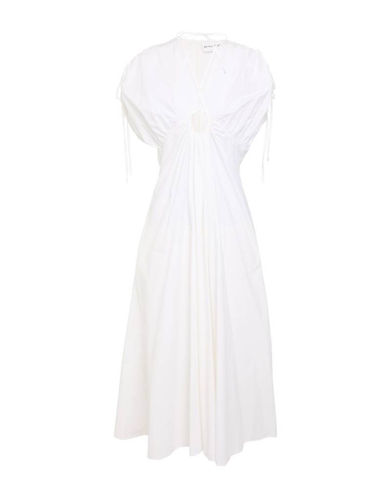 SKILLS & GENES Midi-kleid Damen Weiß von SKILLS & GENES