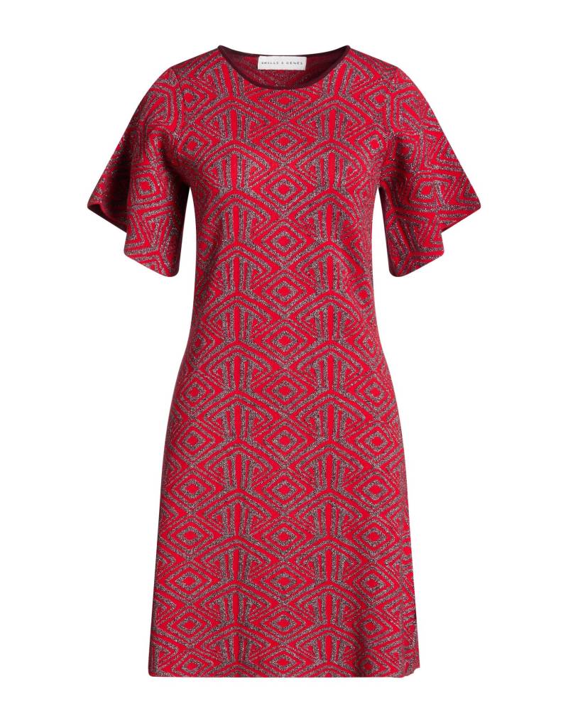 SKILLS & GENES Mini-kleid Damen Rot von SKILLS & GENES