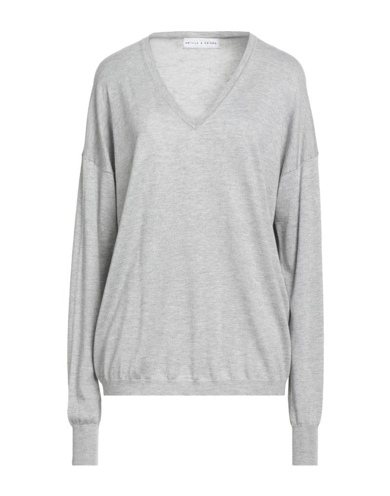 SKILLS & GENES Pullover Damen Hellgrau von SKILLS & GENES