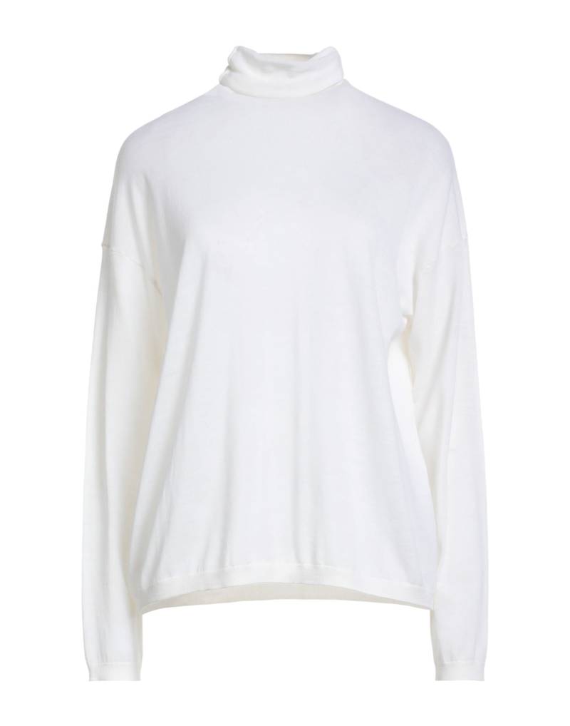 SKILLS & GENES Rollkragenpullover Damen Off white von SKILLS & GENES