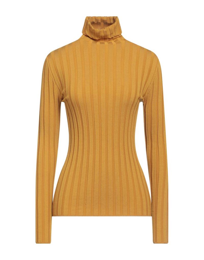 SKILLS & GENES Rollkragenpullover Damen Senf von SKILLS & GENES