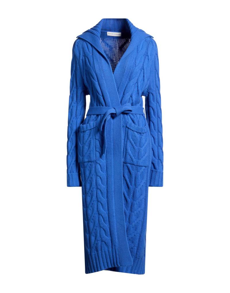 SKILLS & GENES Strickjacke Damen Blau von SKILLS & GENES