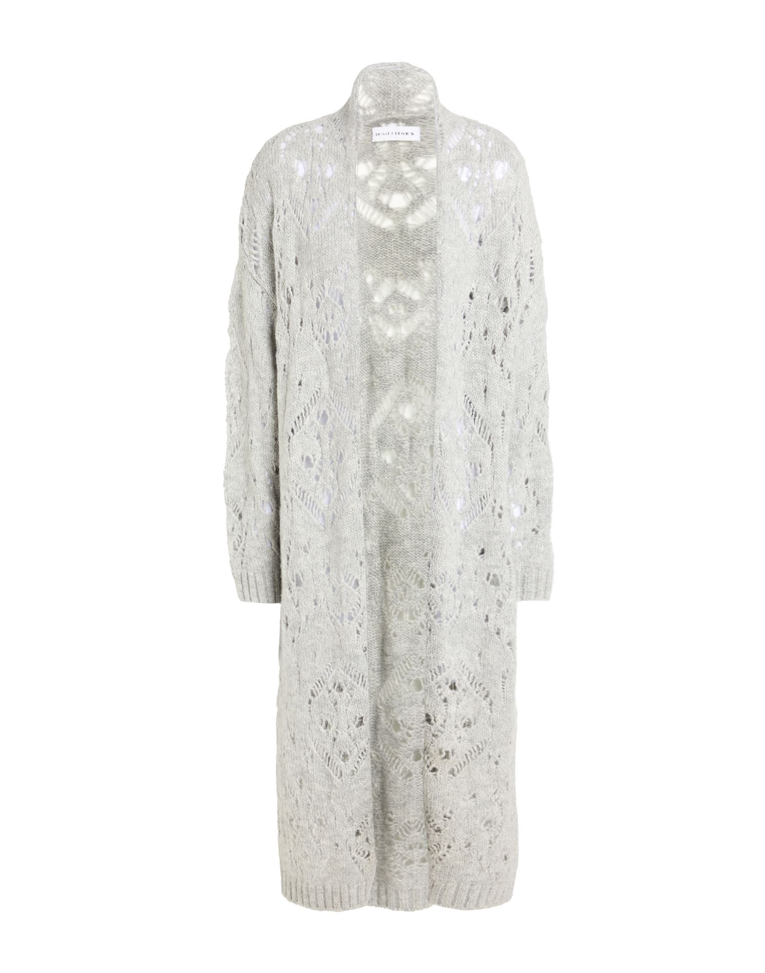 SKILLS & GENES Strickjacke Damen Grau von SKILLS & GENES