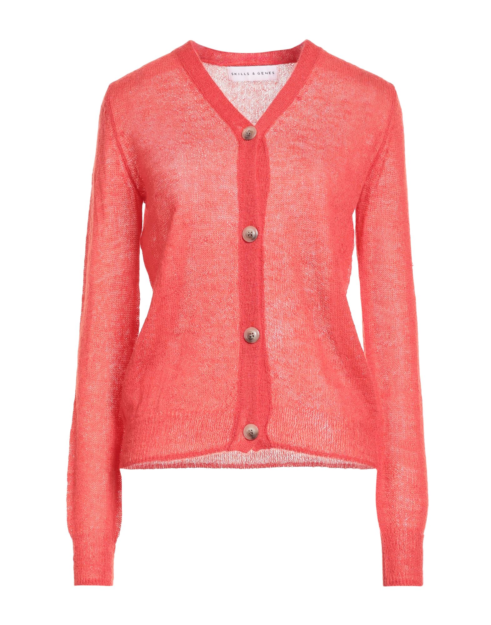 SKILLS & GENES Strickjacke Damen Rot von SKILLS & GENES