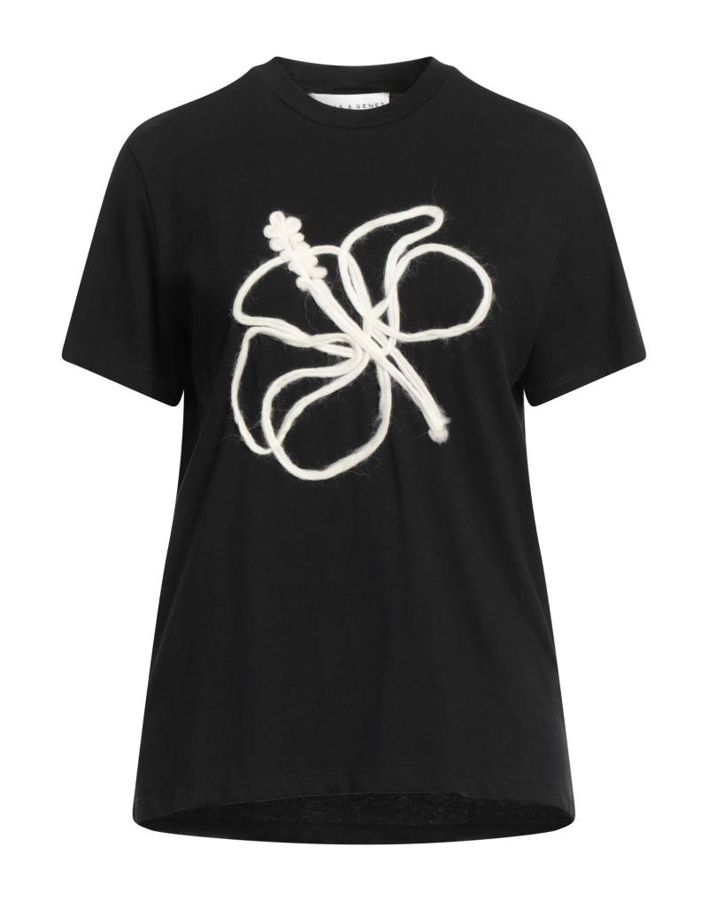 SKILLS & GENES T-shirts Damen Schwarz SKILLS & GENES T-shirts Damen Schwarz von SKILLS & GENES