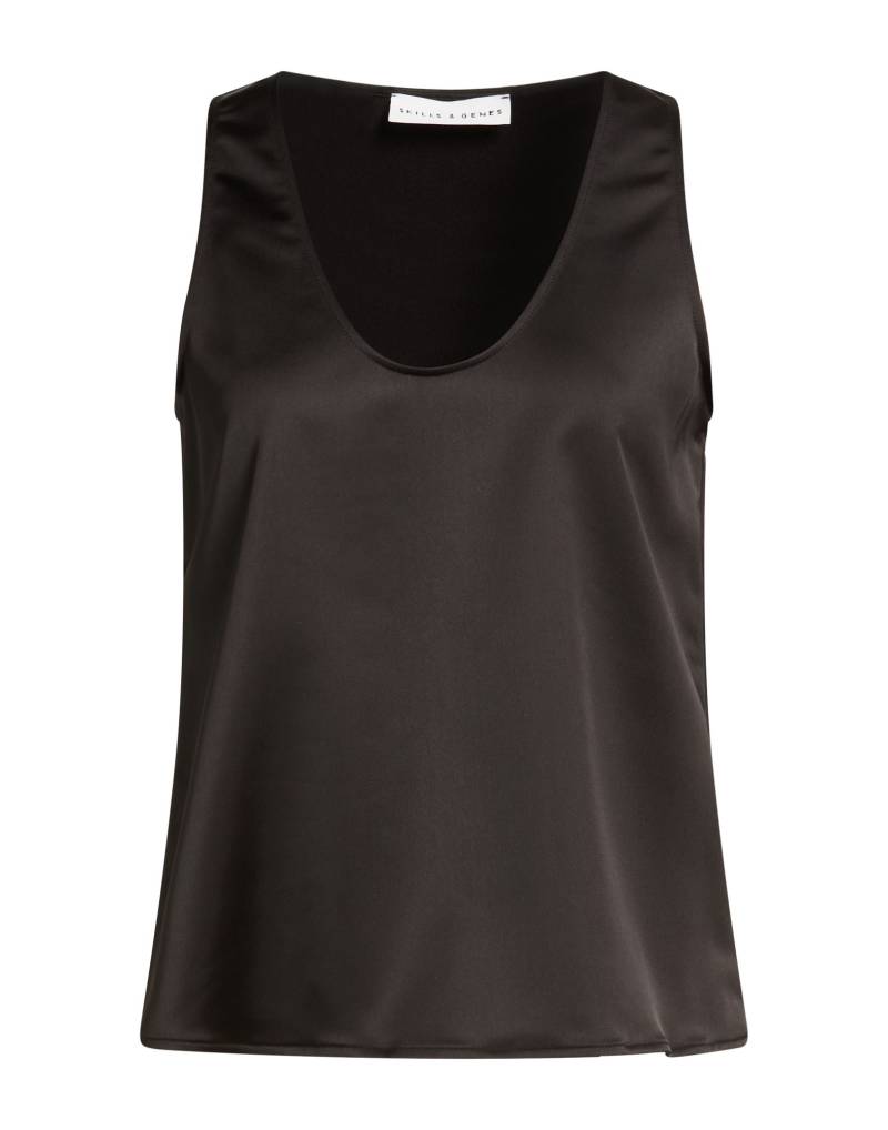 SKILLS & GENES Top Damen Schwarz von SKILLS & GENES