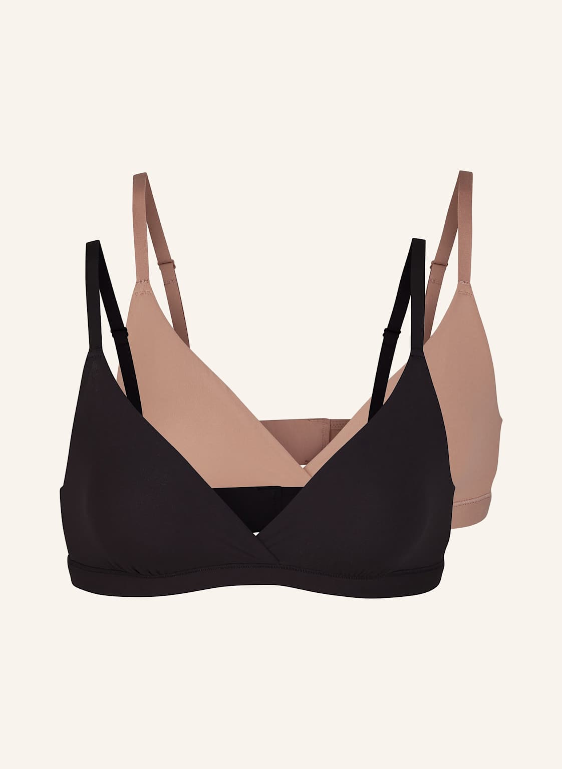 Skims 2er-Pack Bustiers Fits Everbody schwarz von SKIMS