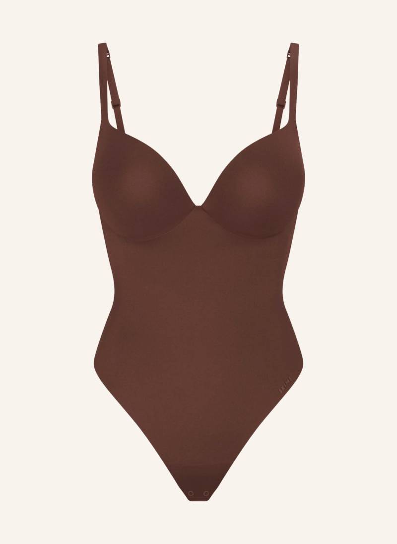 Skims Bügel-Body Skims Ultimate Body Mit Shaping-Effekt braun von SKIMS