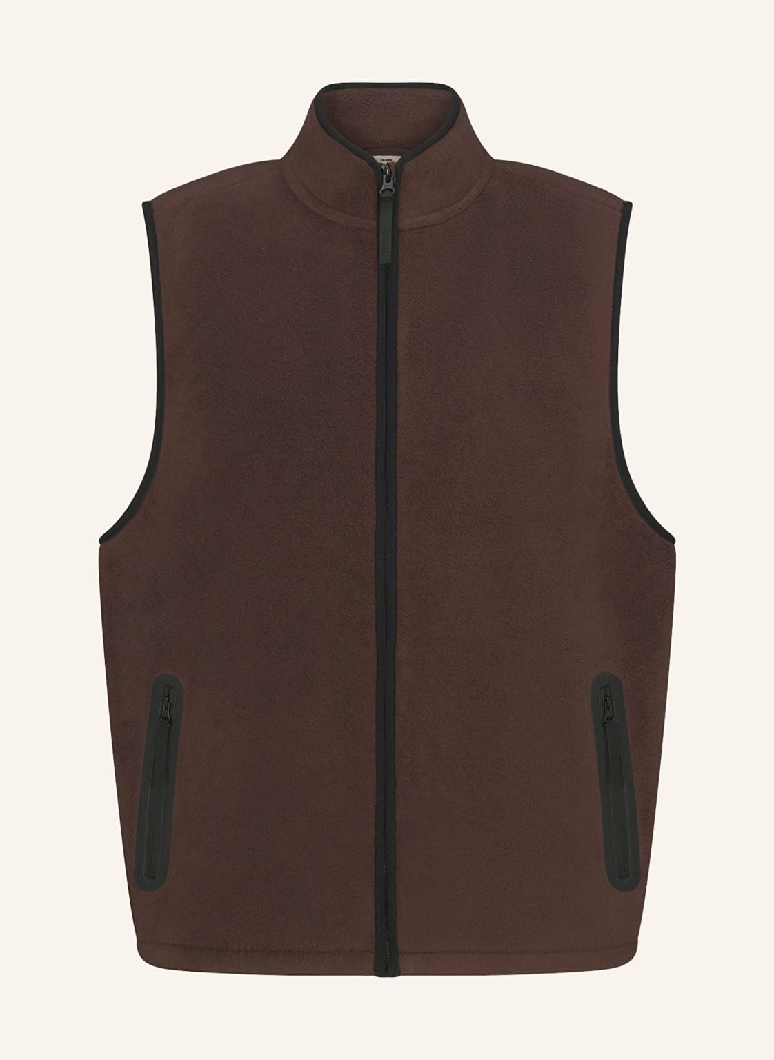 Skims Lounge-Fleeceweste Arctic Fleece braun von SKIMS