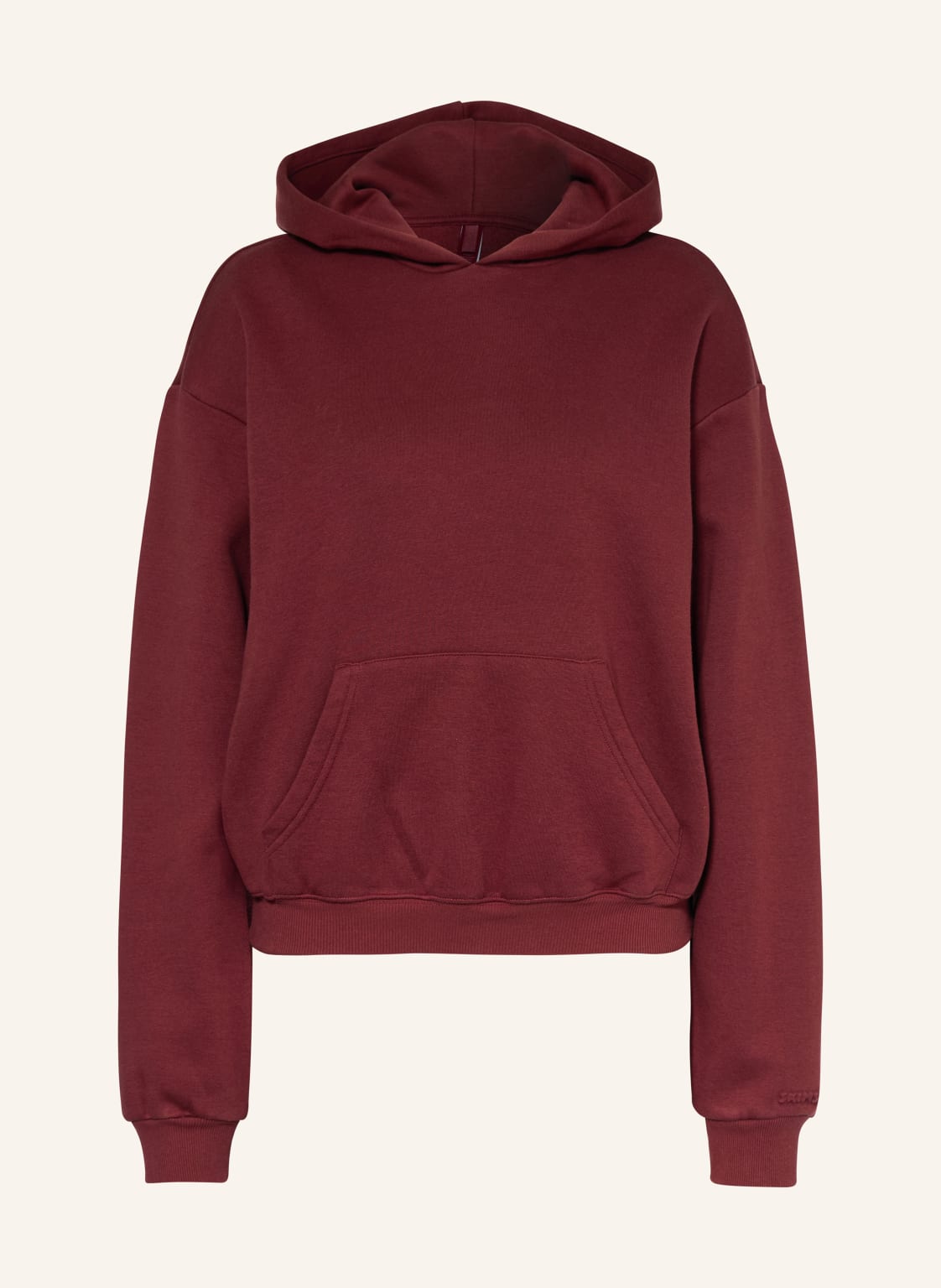Skims Lounge-Hoodie Cotton-Fleece rot von SKIMS