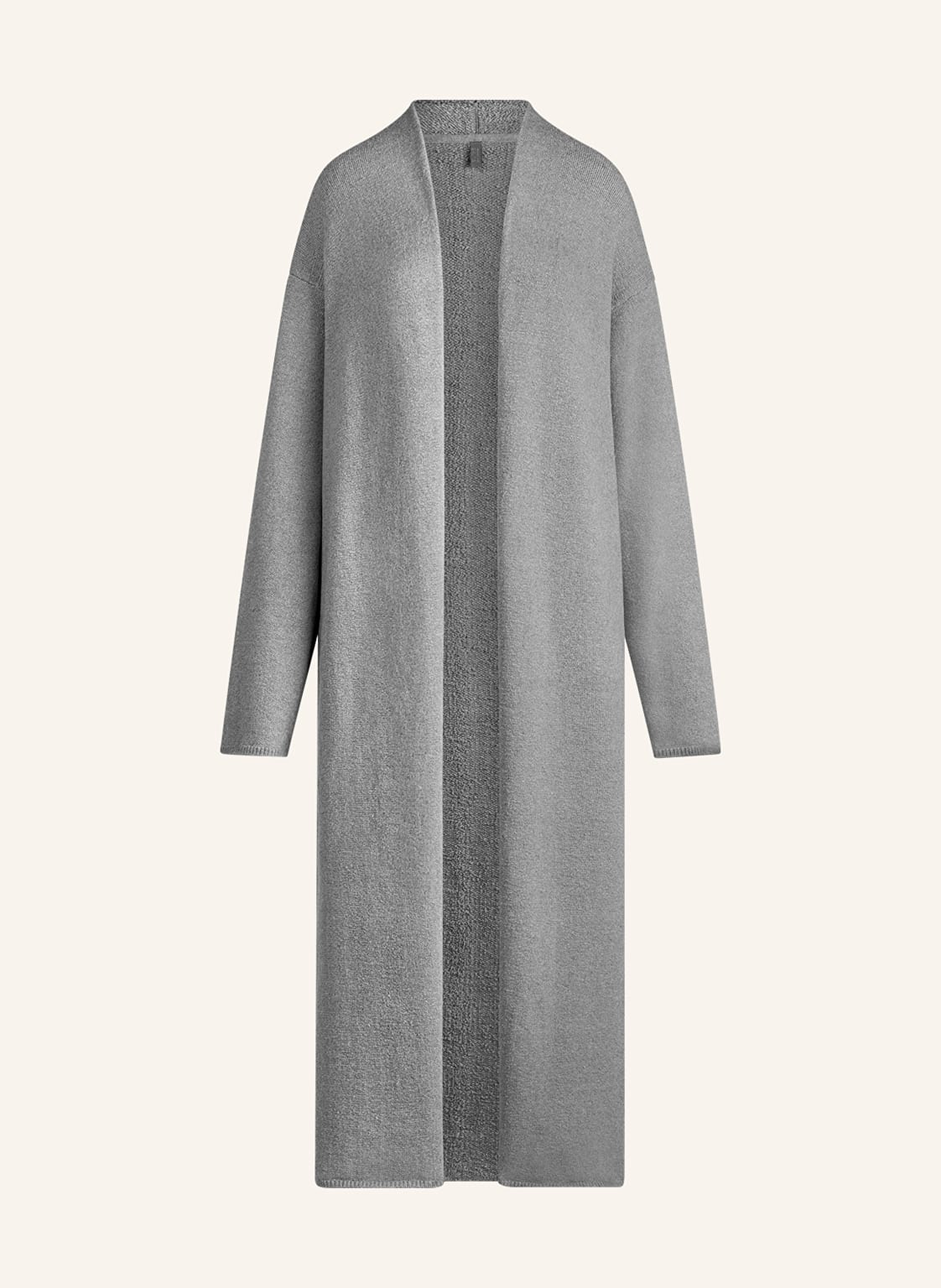 Skims Lounge-Jacke Textured Knit grau von SKIMS