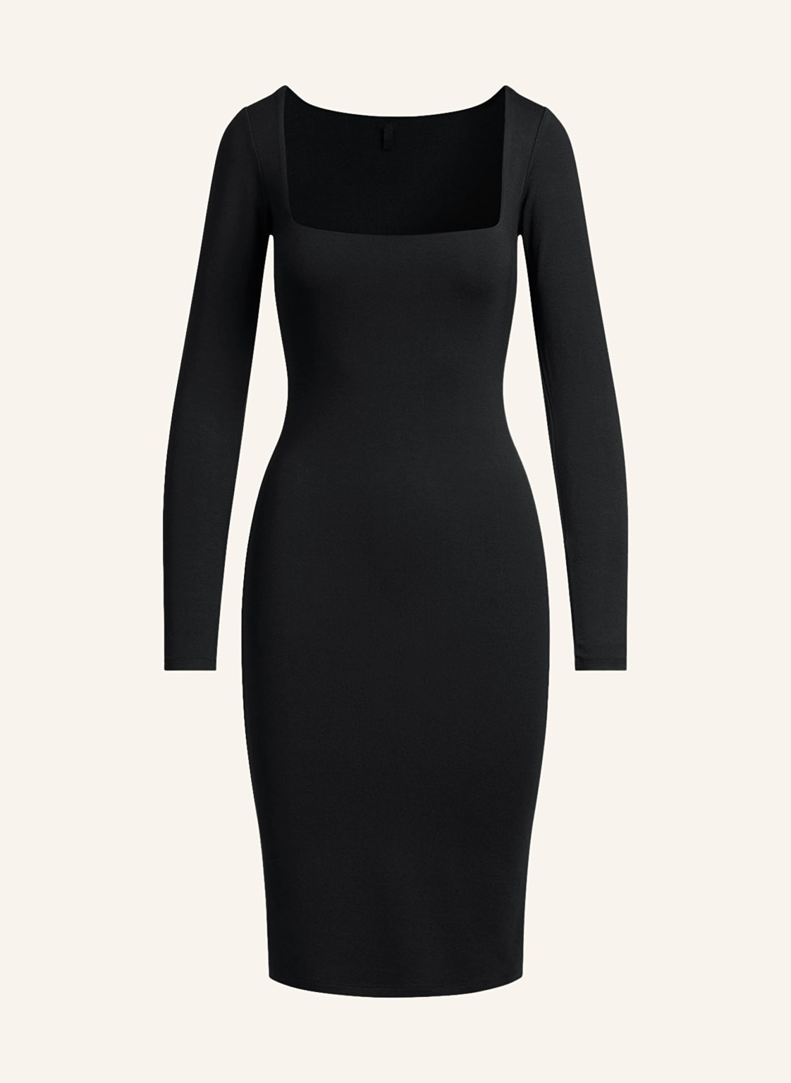 Skims Lounge-Kleid Smooth Layer schwarz von SKIMS