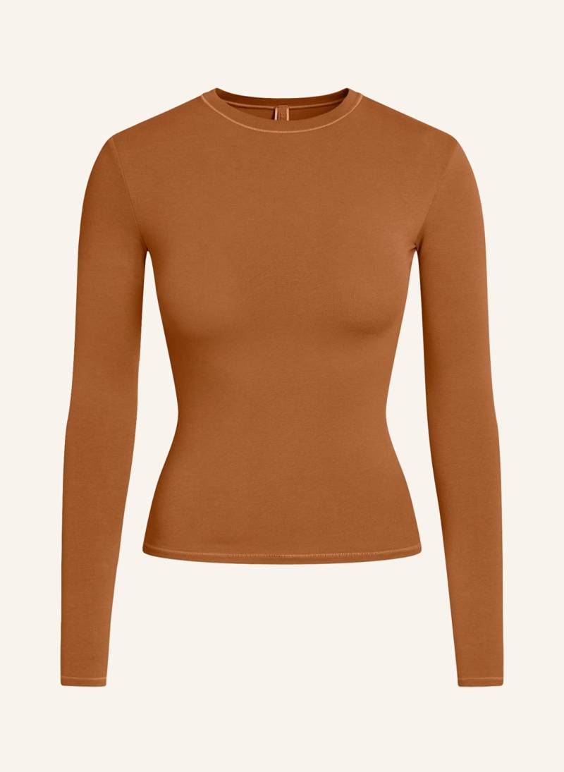 Skims Lounge-Shirt Cotton Jersey beige von SKIMS