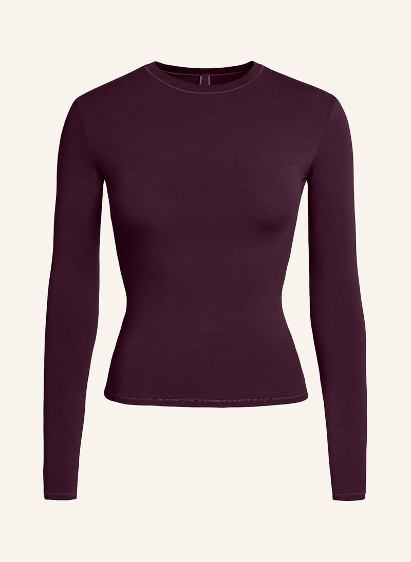 Skims Lounge-Shirt Cotton Jersey rot von SKIMS