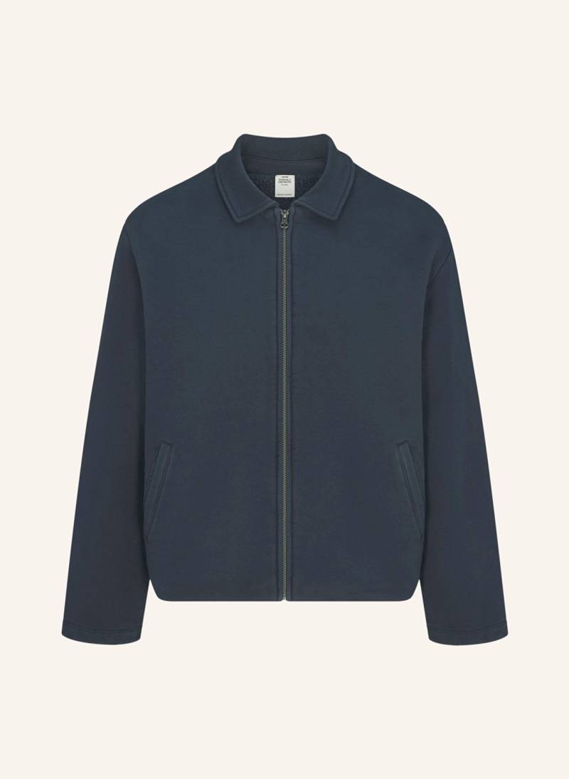 Skims Lounge-Sweatjacke Heavyweight Fleece blau von SKIMS