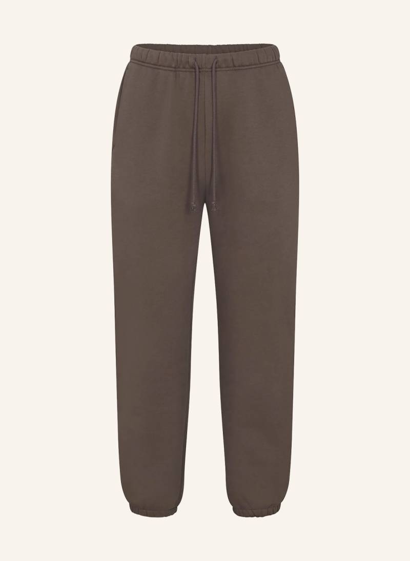 Skims Lounge-Sweatpants Fleece Lounge grau von SKIMS