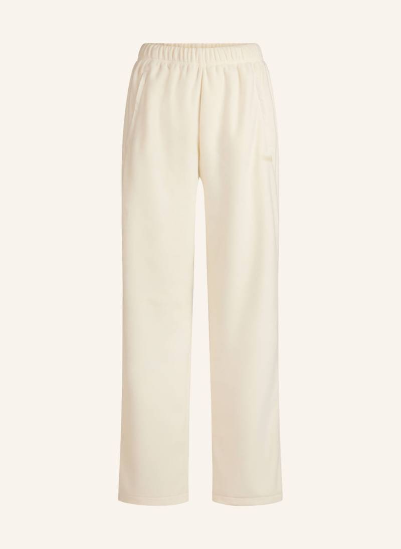 Skims Lounge-Sweatpants Fleece-Lounge weiss von SKIMS