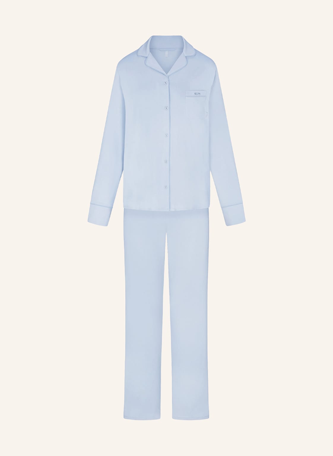 Skims Schlafanzug Skims Sleep blau von SKIMS