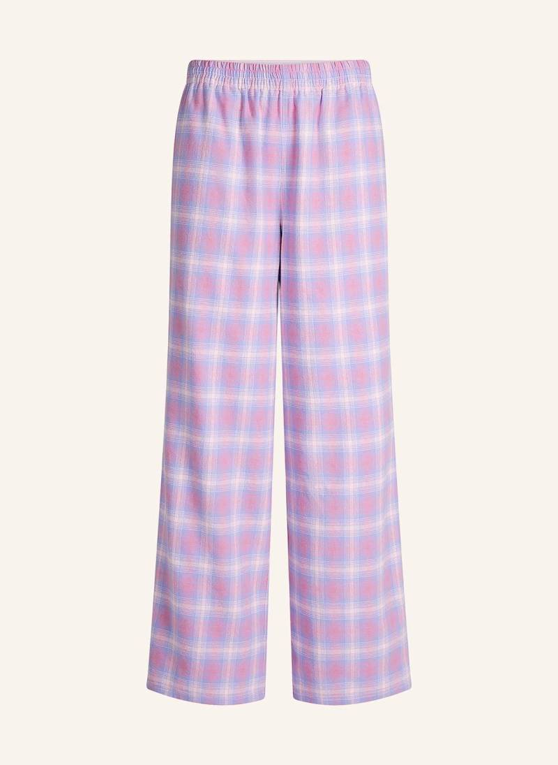 Skims Schlafhose Flannel Aus Flanell rosa von SKIMS