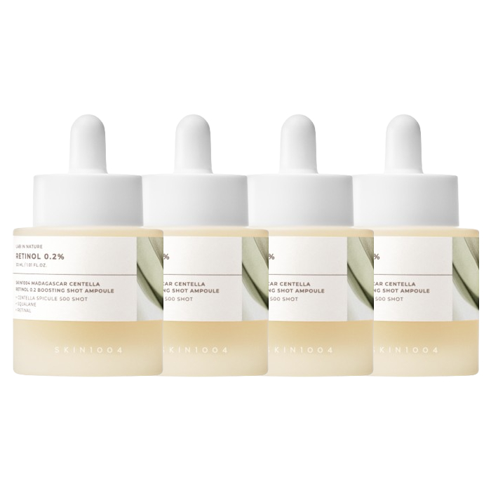 SKIN1004  - Madagascar Centella Retinol 0.2 Boosting Shot Ampoule  -  30ml (4ea) Set von SKIN1004