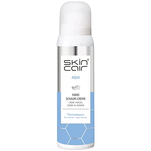 skincair AQUA Thermalwasser Handschaum - reichhaltige Handcreme zur Pflege aller Hauttypen, intensive Pflege für die Hände - 100 ml von SKINCAIR