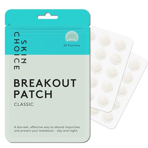 SKIN CHOICE Breakout Pickel Patches – Hydrocolloid Pimple Patch (30 Stück Akne Patches) – Pickelpflaster & Pickelpatches Gesicht – Acne Patch, Vegane Koreanische Hautpflege von SKIN CHOICE
