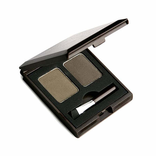 SKINFOOD - Gâteau en poudre pour sourcils Choco - 2.6g(1.3g x 2) - No.1 Grey Chaki Black von SKINFOOD