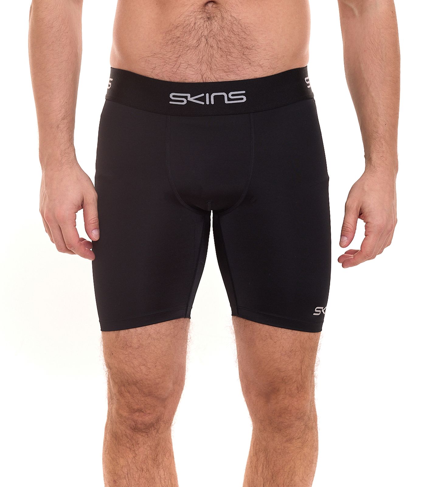 SKINS DNAmic FORCE Herren Sport-Shorts mit DNAmic Gradient Compression Technologie Kompressions-Bekleidung DF00010029001 Schwarz von SKINS