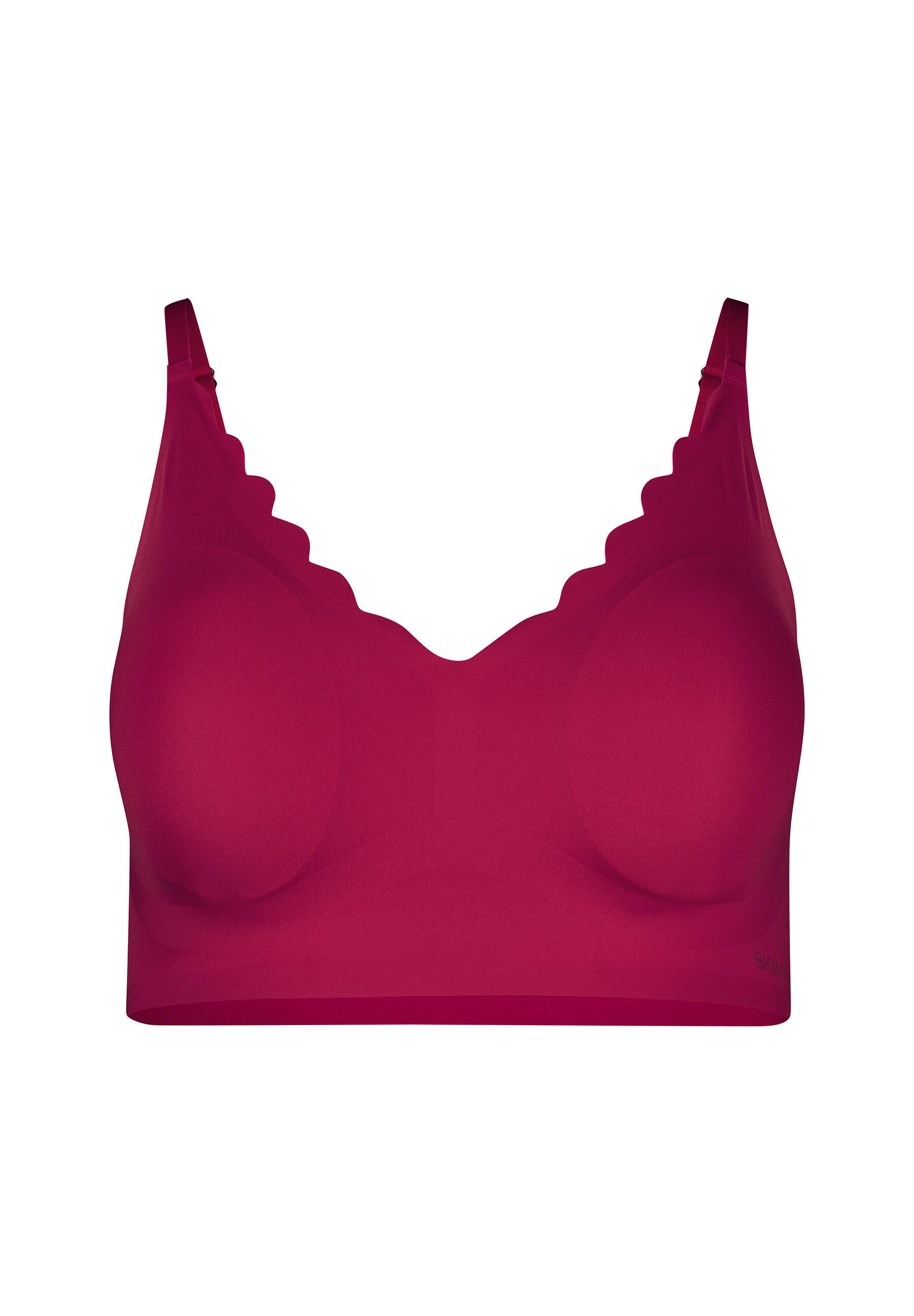 SKINY - SKINY Damen Bustier herausn. Pads Micro Essentials beet red - Gr. - 36 von SKINY