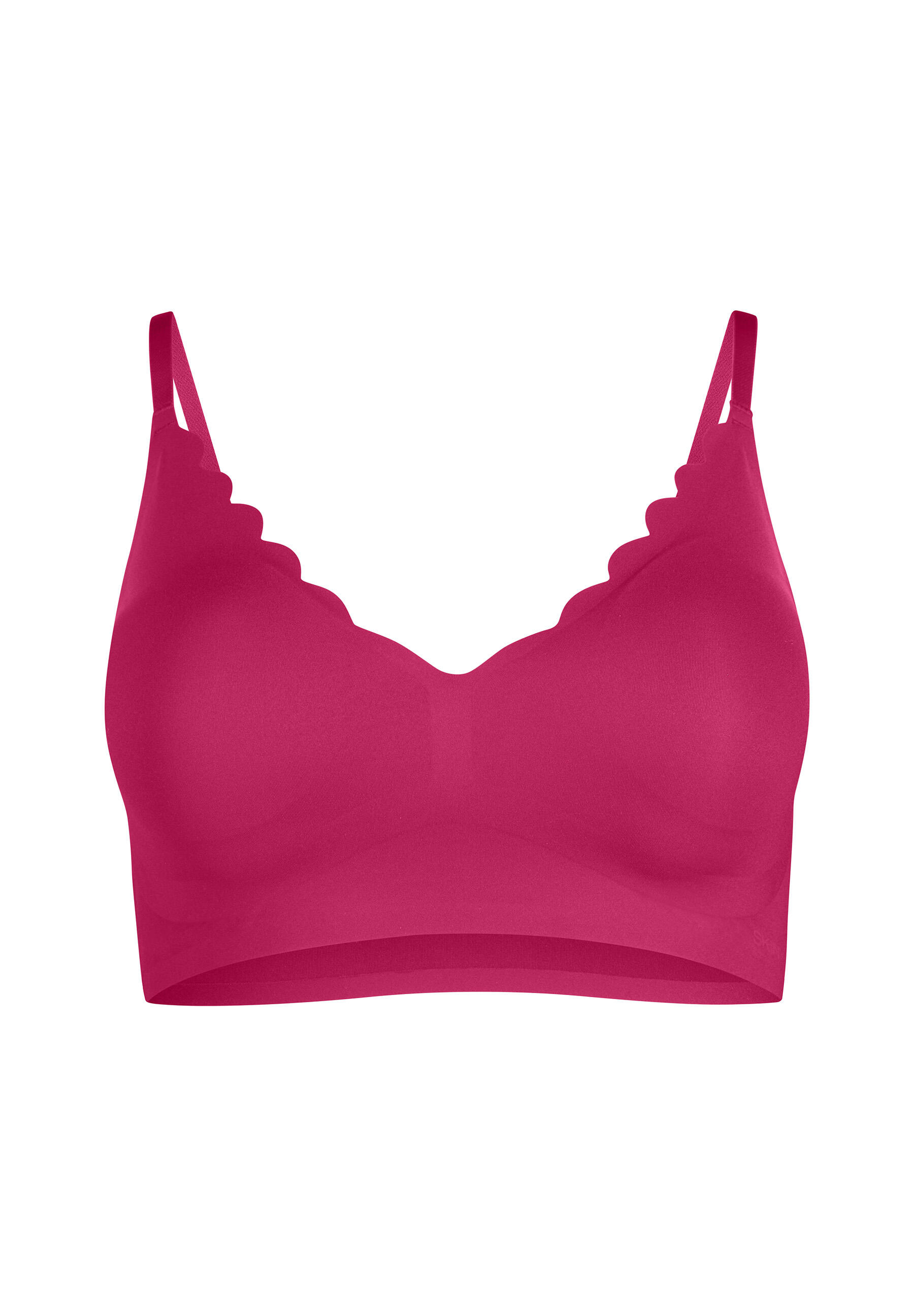 SKINY - SKINY Damen Bustier herausn. Pads Micro Essentials sangria - Gr. - 38 von SKINY