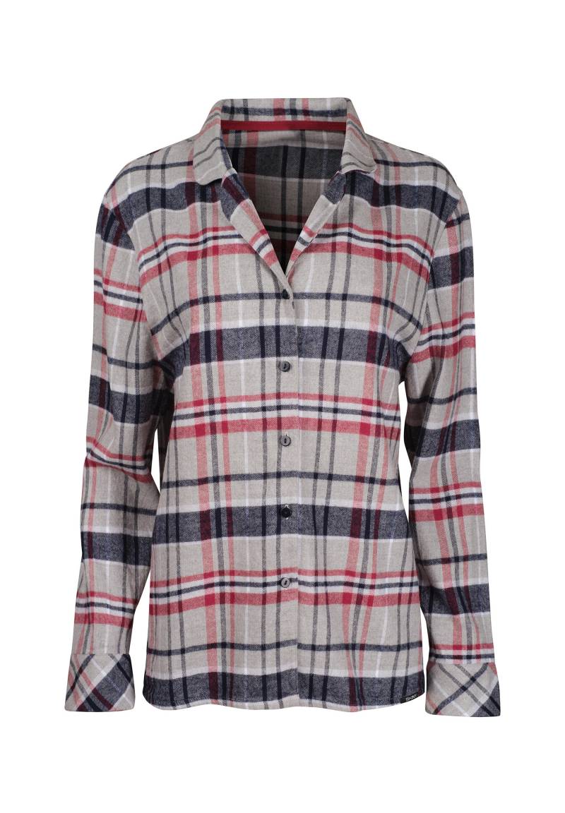 SKINY - SKINY Damen Pyjama lg. Night In Skiny Flanell classic melange check - Gr. - 42 von SKINY