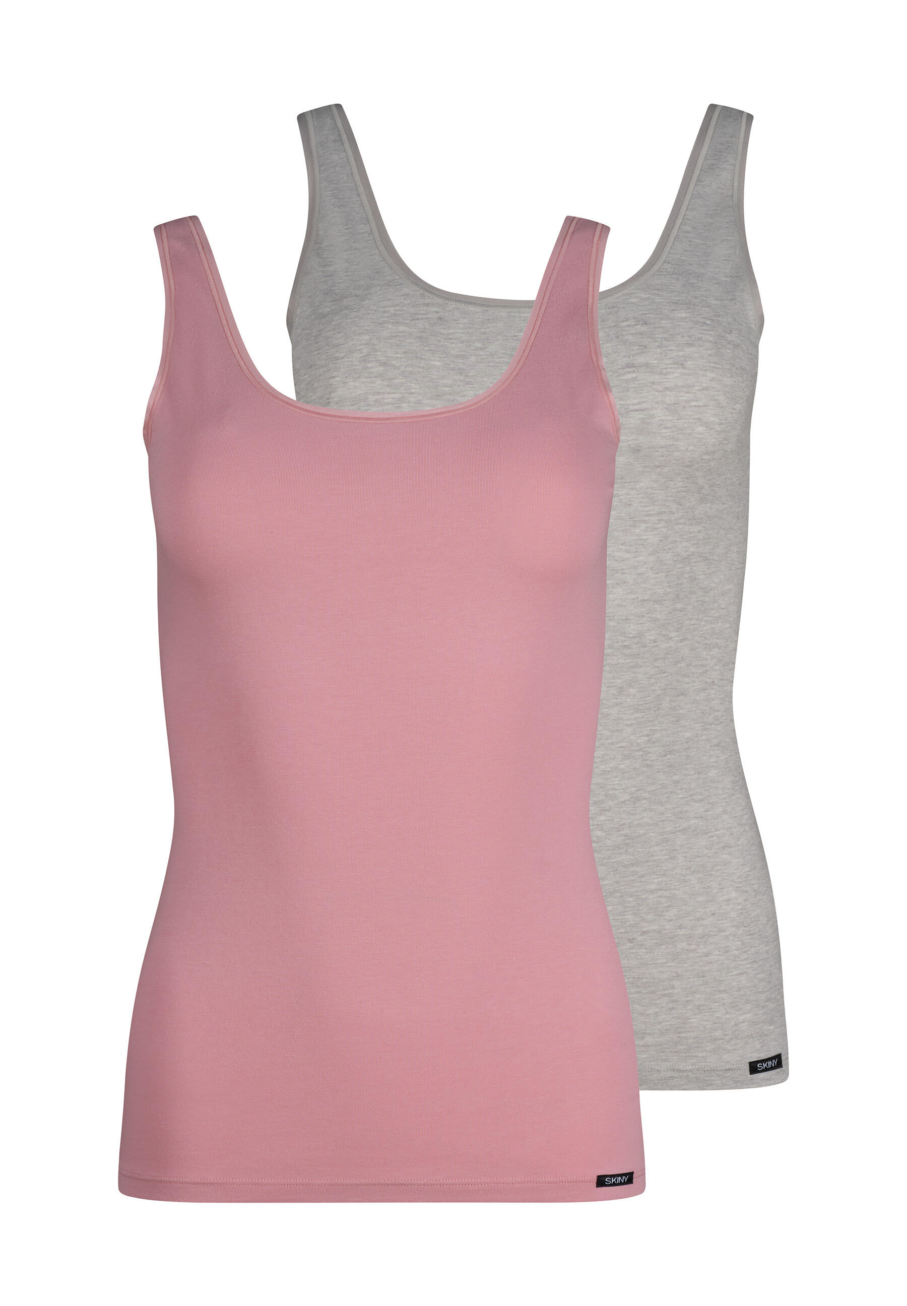 SKINY - SKINY Damen Tank Top DP Cotton Advantage zephyrmelange selection - Gr. - 42 von SKINY