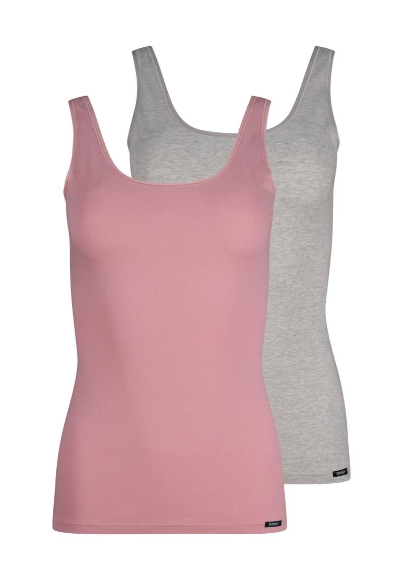 SKINY - SKINY Damen Tank Top DP Cotton Advantage zephyrmelange selection - Gr. - 42 von SKINY
