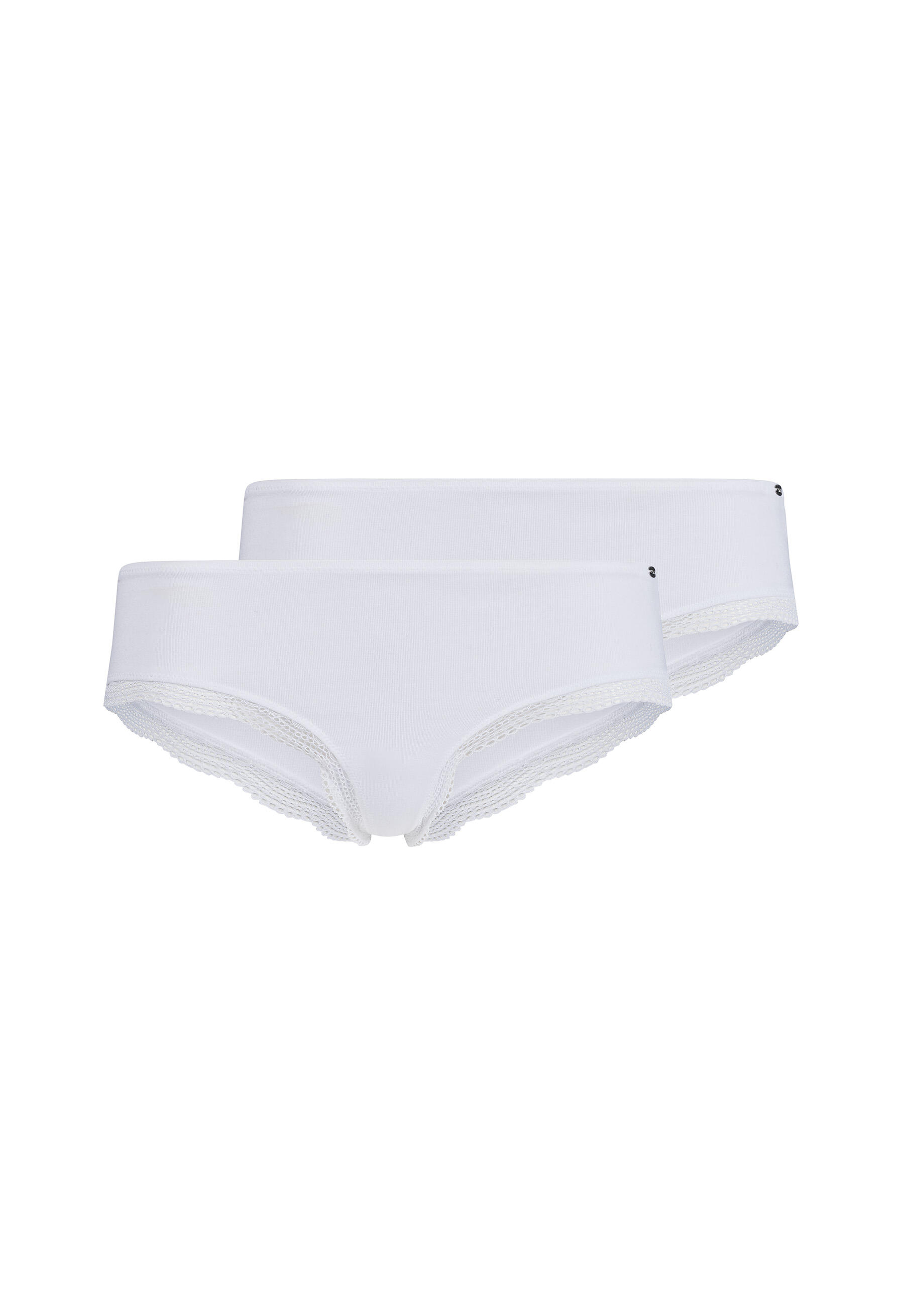 SKINY - Skiny Damen Cheeky Panty 2er Pack Classicotton white - Gr. - 40 von SKINY