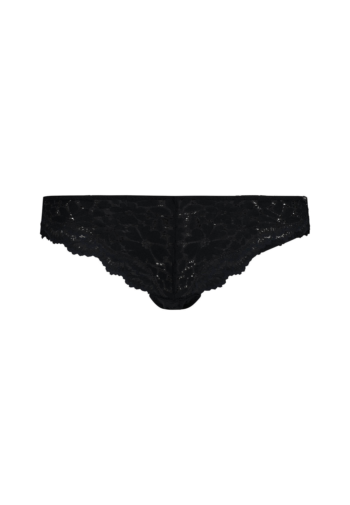 SKINY - Skiny Damen Cheeky String Wonderfulace black - Gr. - 38 von SKINY
