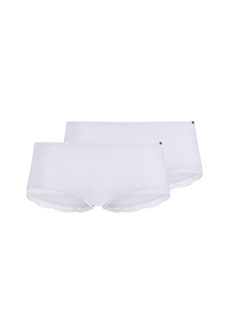 SKINY - Skiny Damen Pants 2er Pack Classicotton white - Gr. - 40 von SKINY