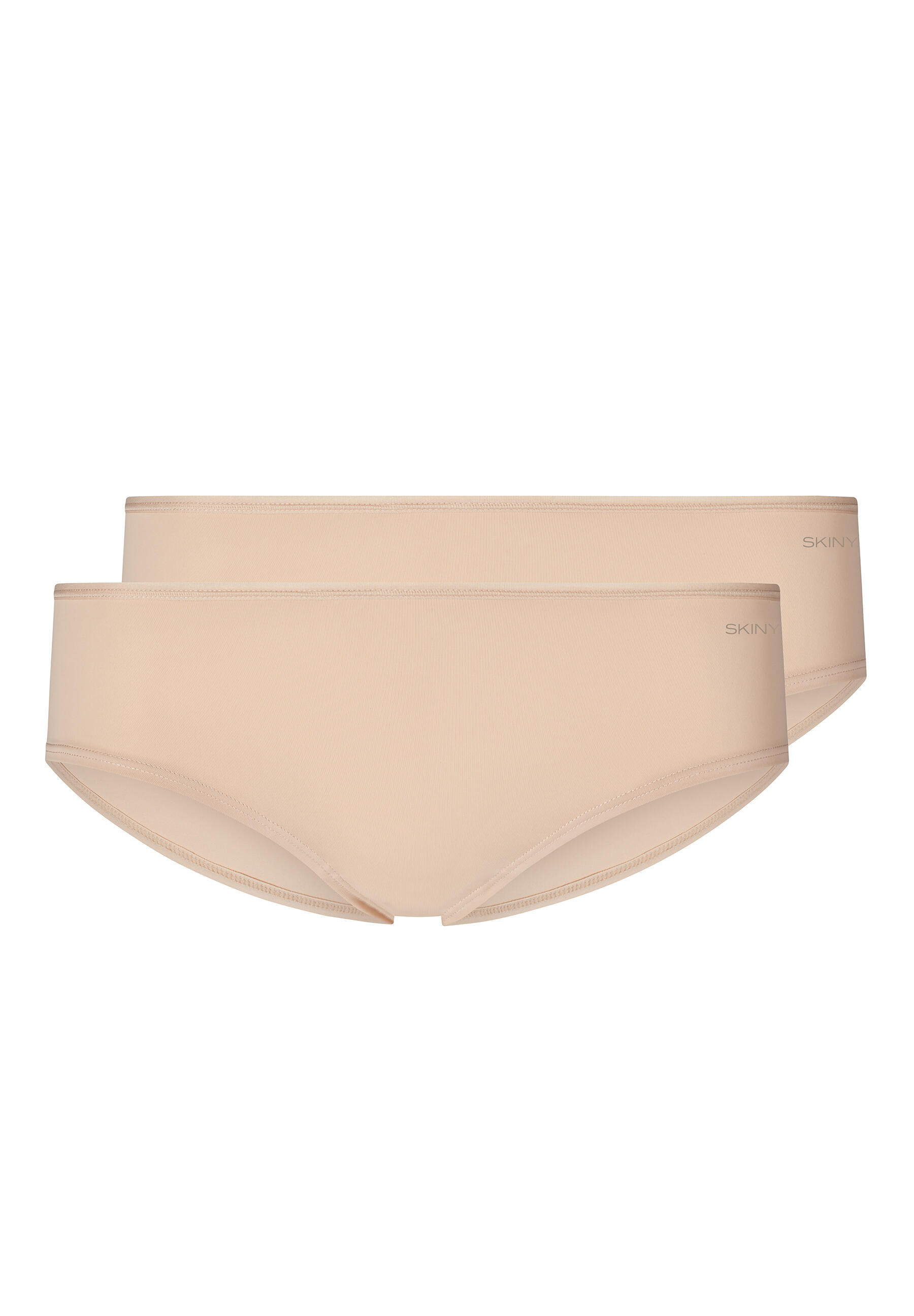 SKINY - Skiny Damen Panty 2er Pack Micro Advantage beige - Gr. - 36 von SKINY