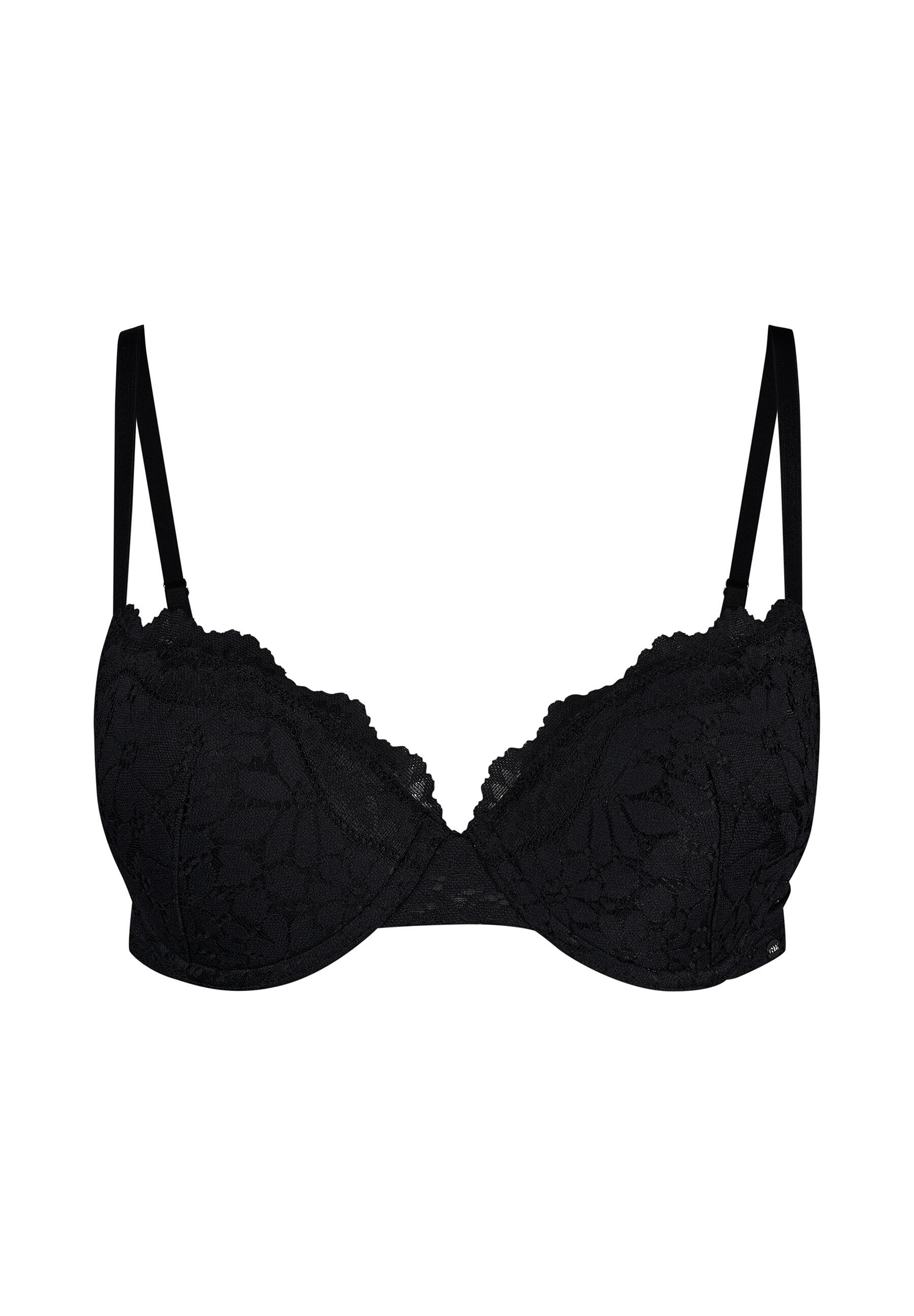 SKINY - Skiny Damen Push-up BH Wonderfulace black - Gr. - 75 B von SKINY