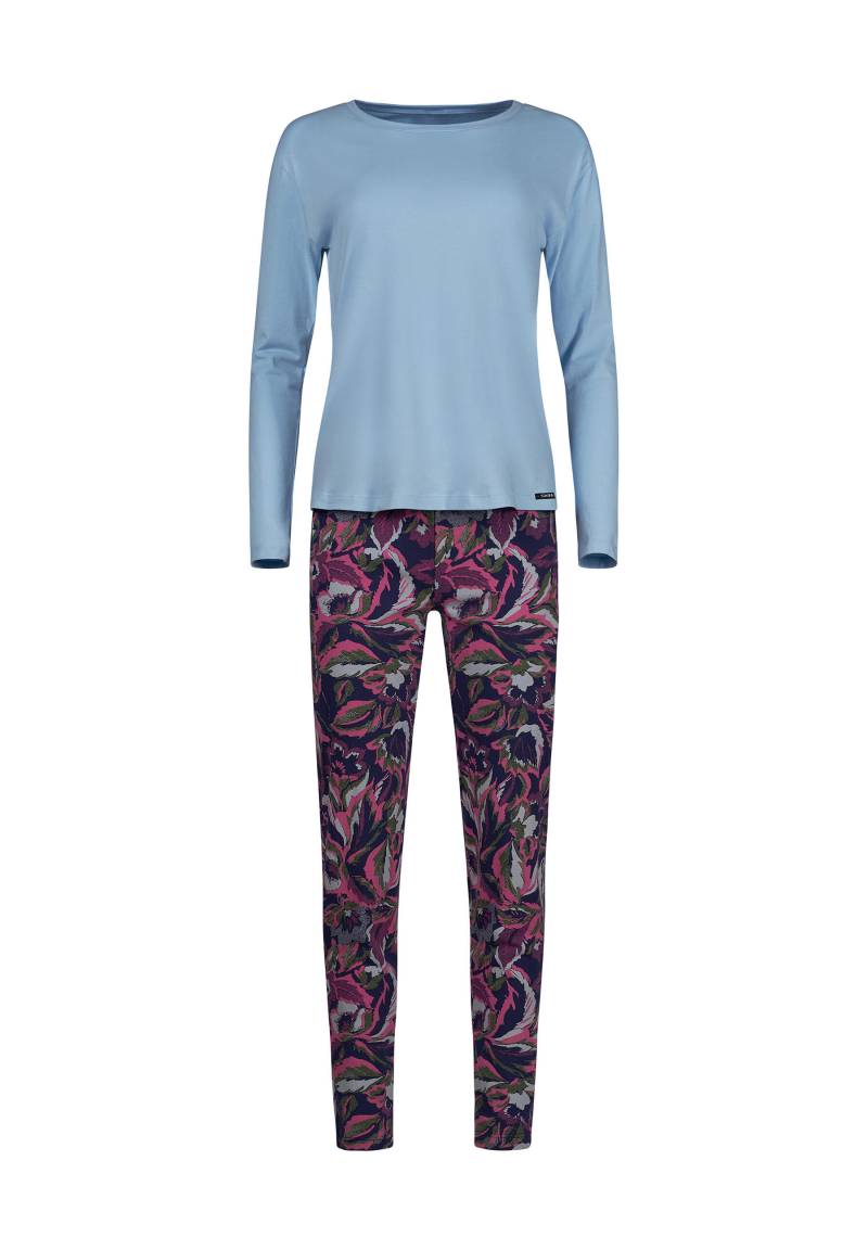 SKINY - Skiny Damen Pyjama lang Night In Skiny 02 fading sky - Gr. - 44 von SKINY