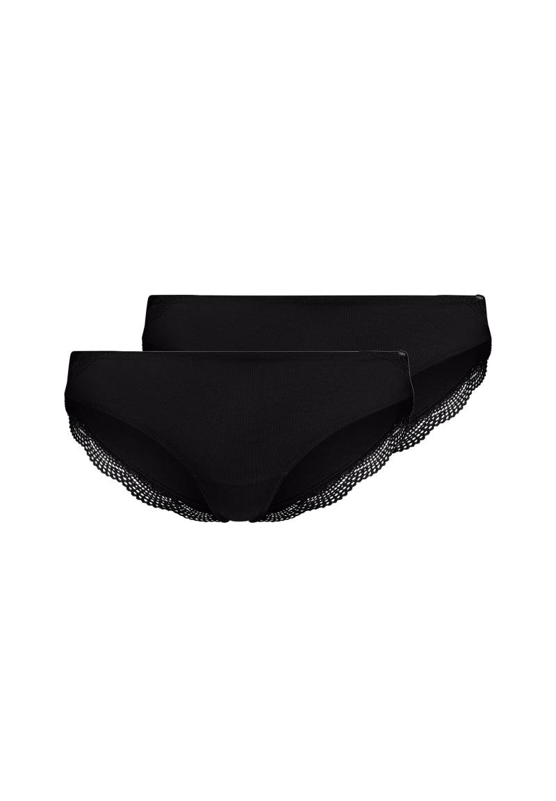 SKINY - Skiny Damen Rio Slip 2er Pack Classicotton black - Gr. - 36 von SKINY