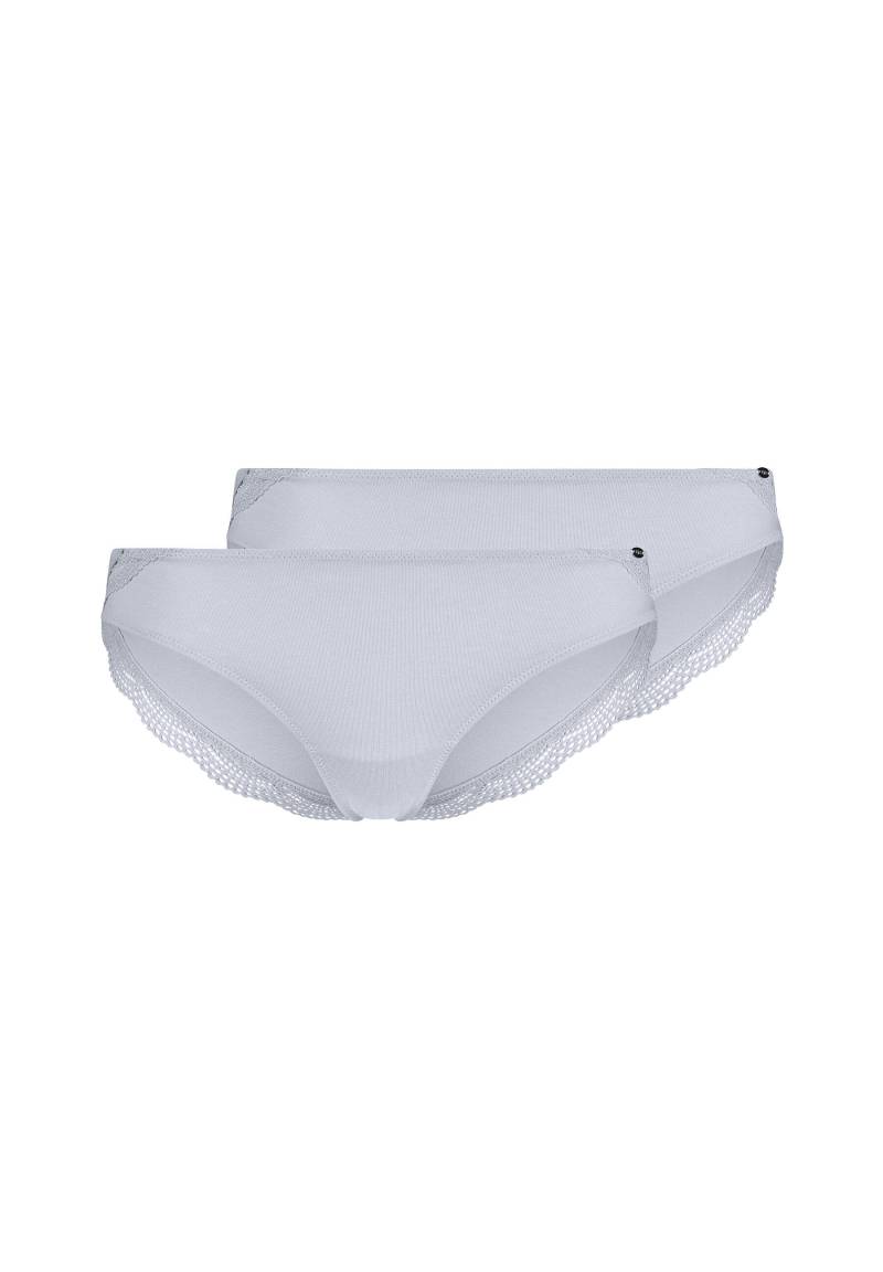 SKINY - Skiny Damen Rio Slip 2er Pack Classicotton white - Gr. - 44 von SKINY