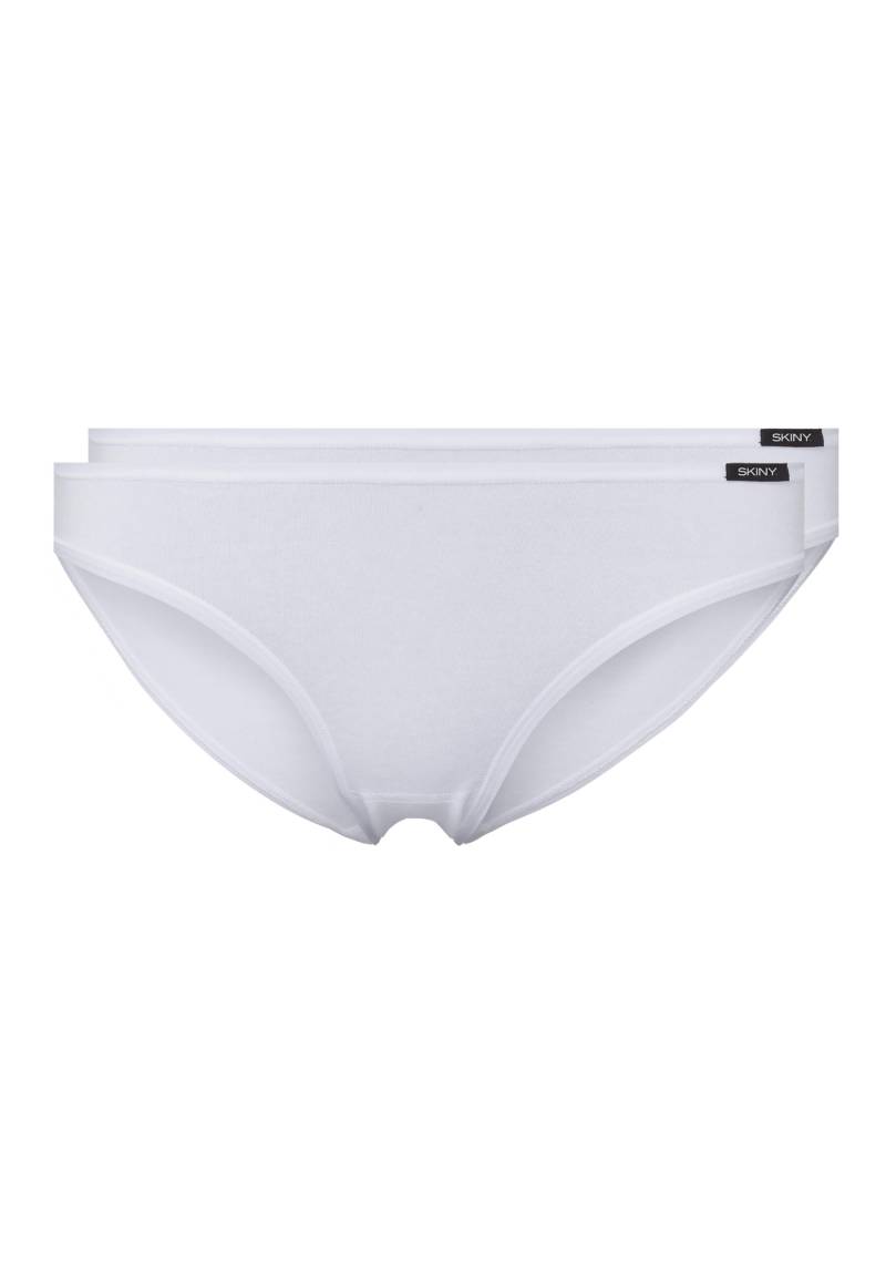 SKINY - Skiny Damen Rio Slip 2er Pack Cotton Advantage white - Gr. - 44 von SKINY